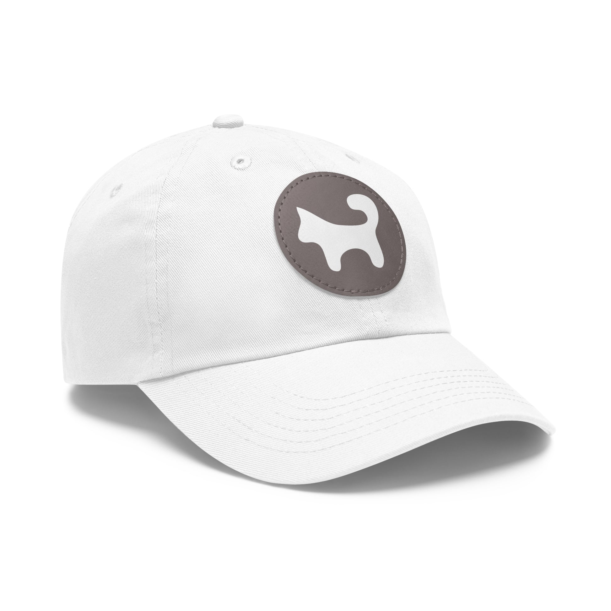 Hat with Leather Patch
