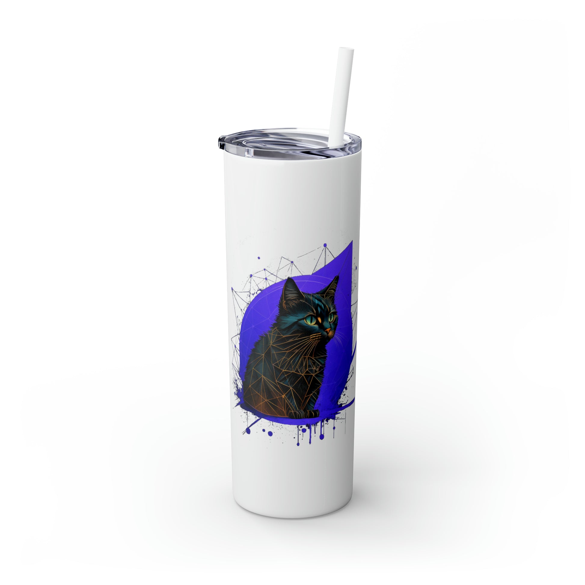Skinny Tumbler with Straw, 20oz