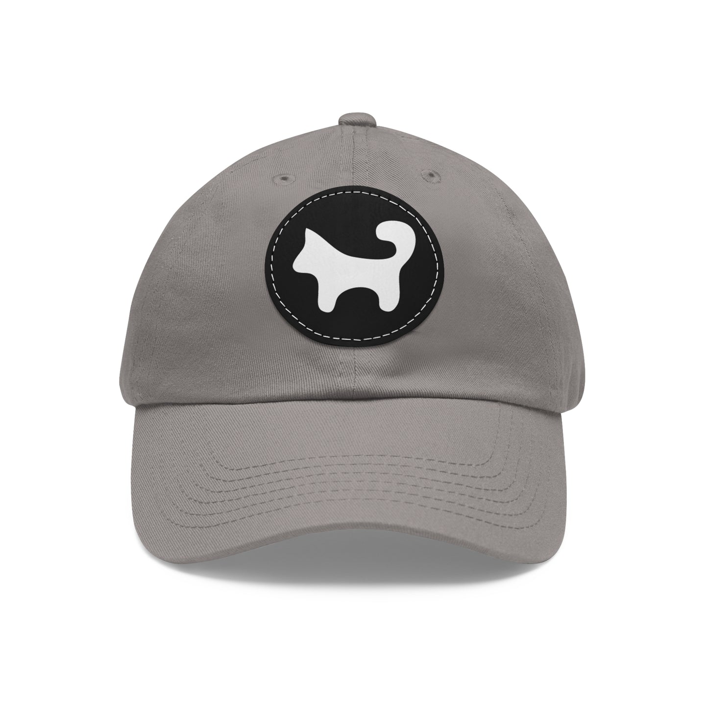Hat with Leather Patch