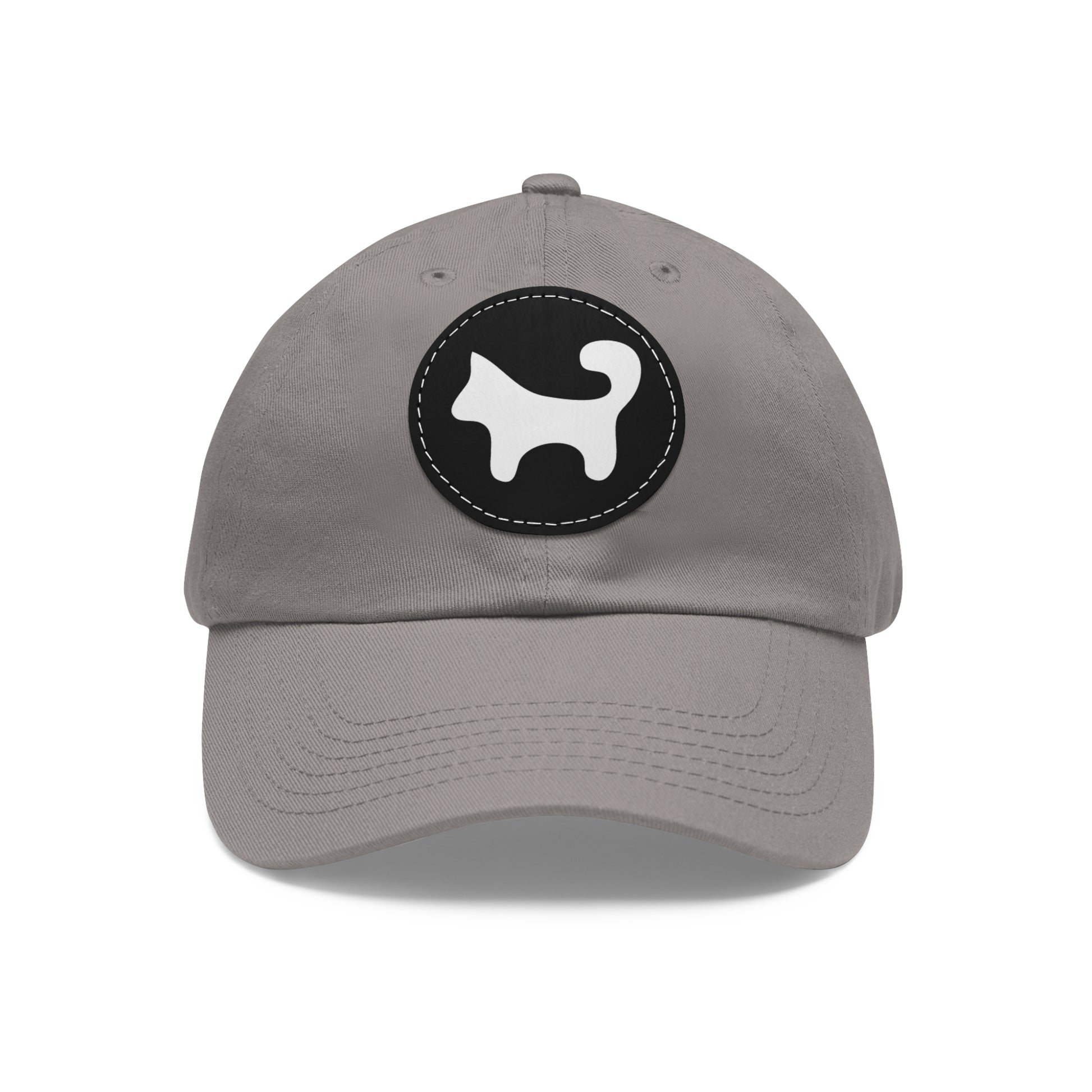 Hat with Leather Patch