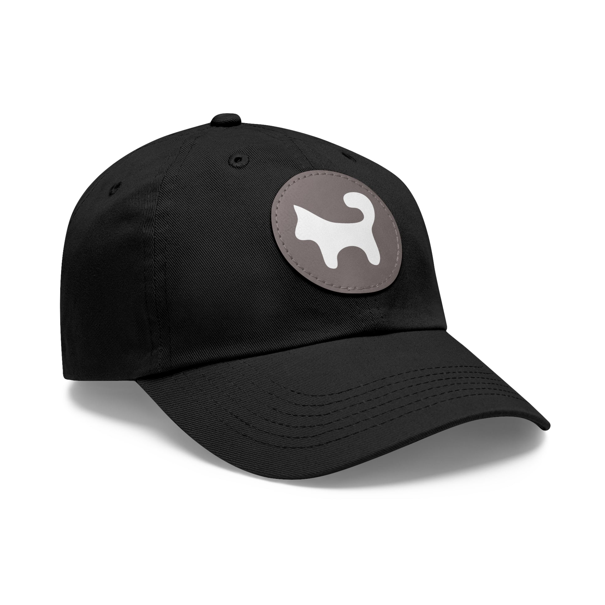Hat with Leather Patch