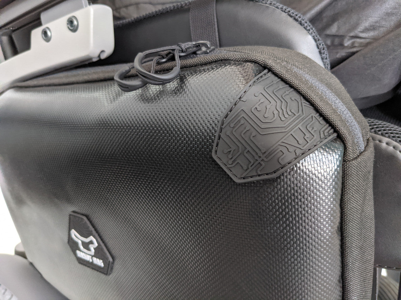 Side bag for wheelchairs
