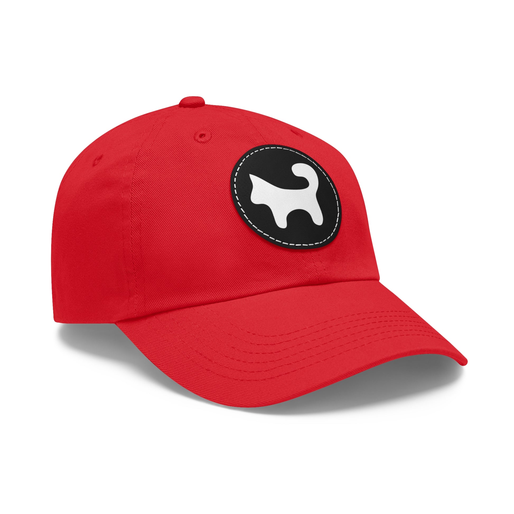 Hat with Leather Patch