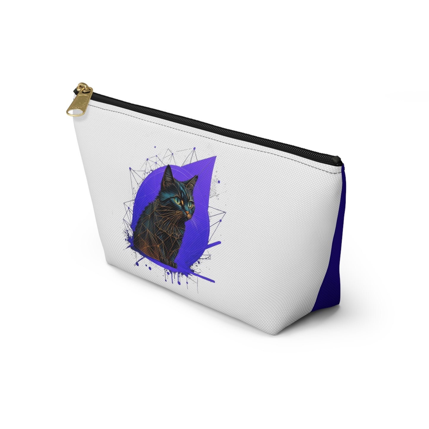 Accessory Pouch front with apache logo with black zipper