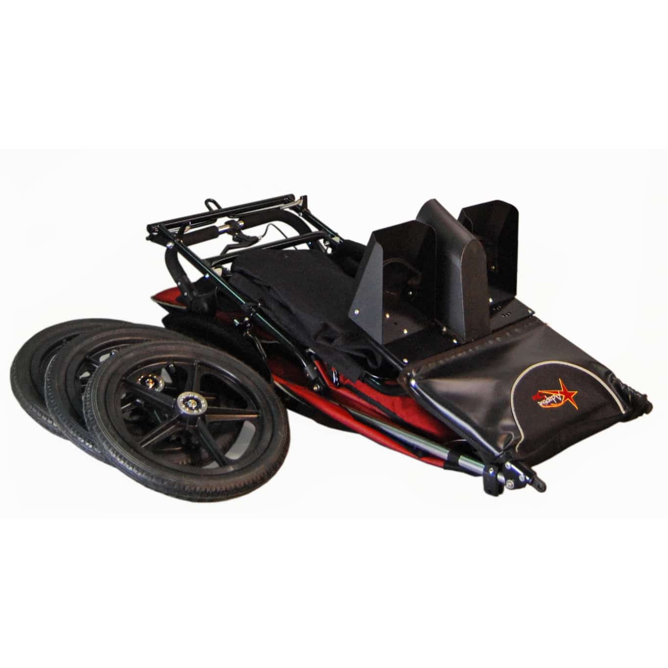 Axiom Push Chair Endeavour red folded