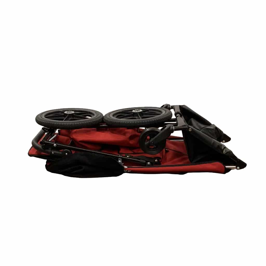 Axiom Push Chair Lassen Red folded