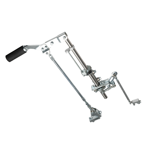 Hand controls with white background