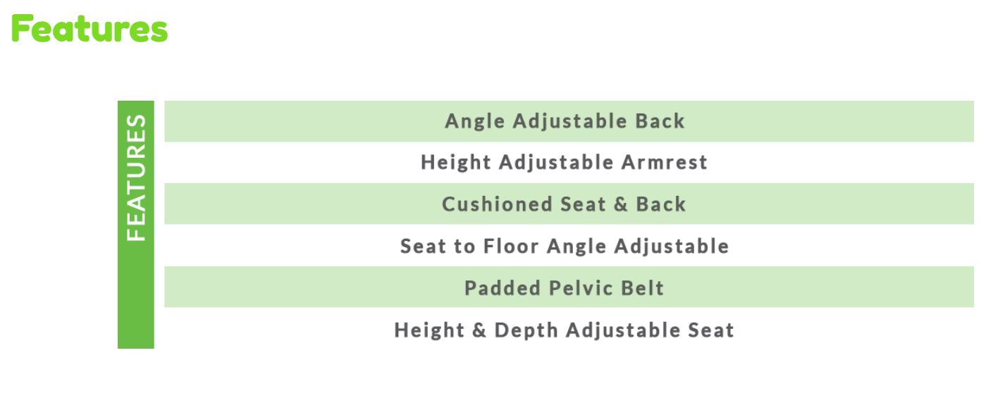 Pango Activity Chair features