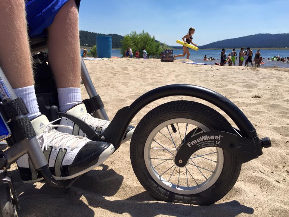 Adaptador para silla de ruedas plegable FreeWheel - Motion Composites