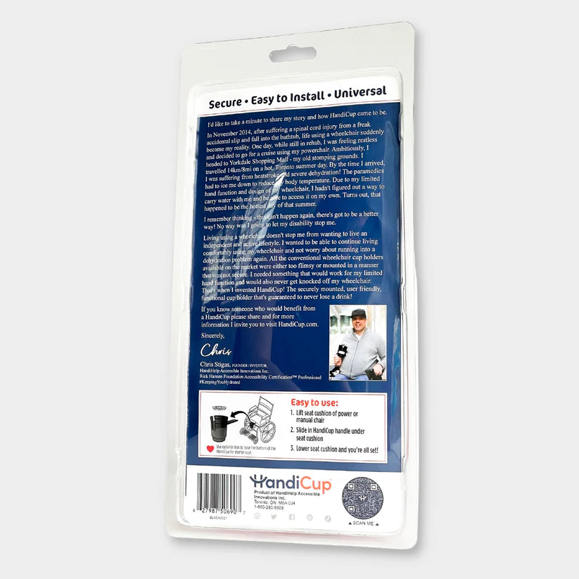 HandiCup packaging
