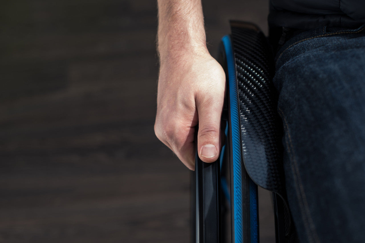 wheelchair handrims black color