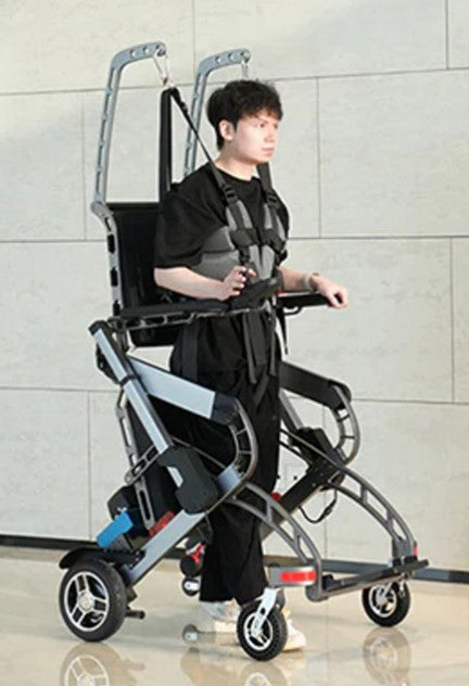 standnwalk full product with man standing and walking in it.