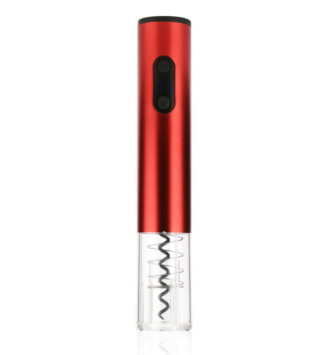 Red Automatic Electric Wine Bottle Opener