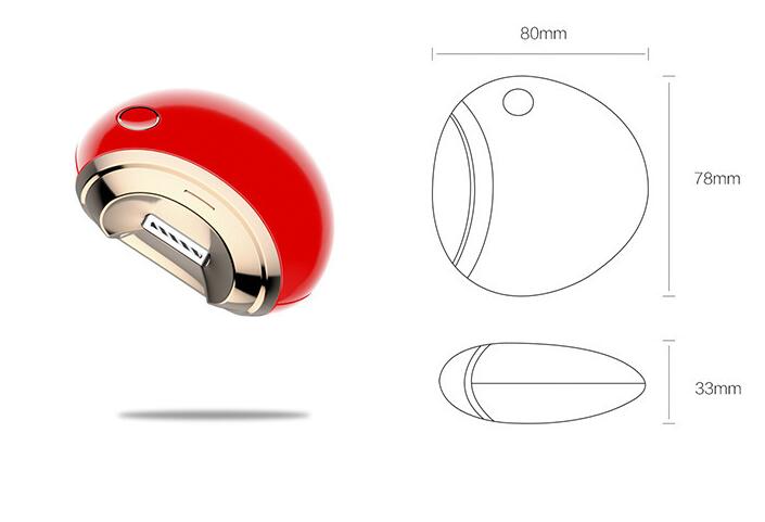 Electric Nail Clipper Manicure Device dimensions