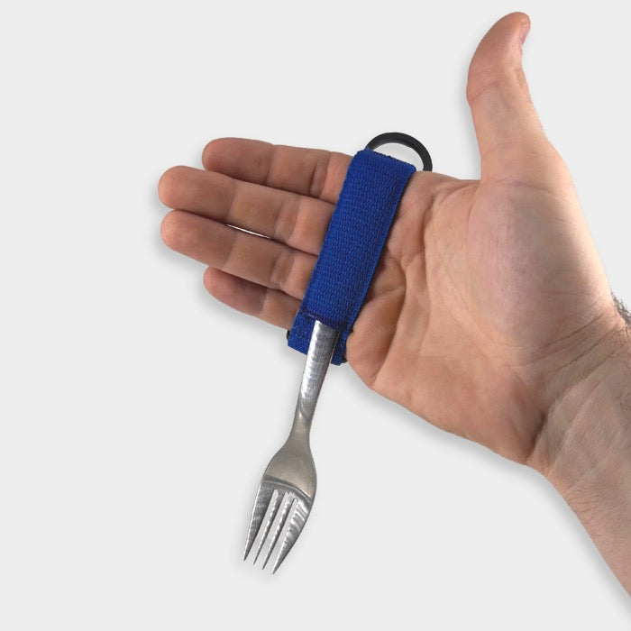Zed Cuff with fork