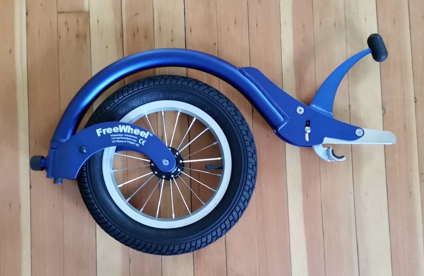 FreeWheel Wheelchair Attachment blue