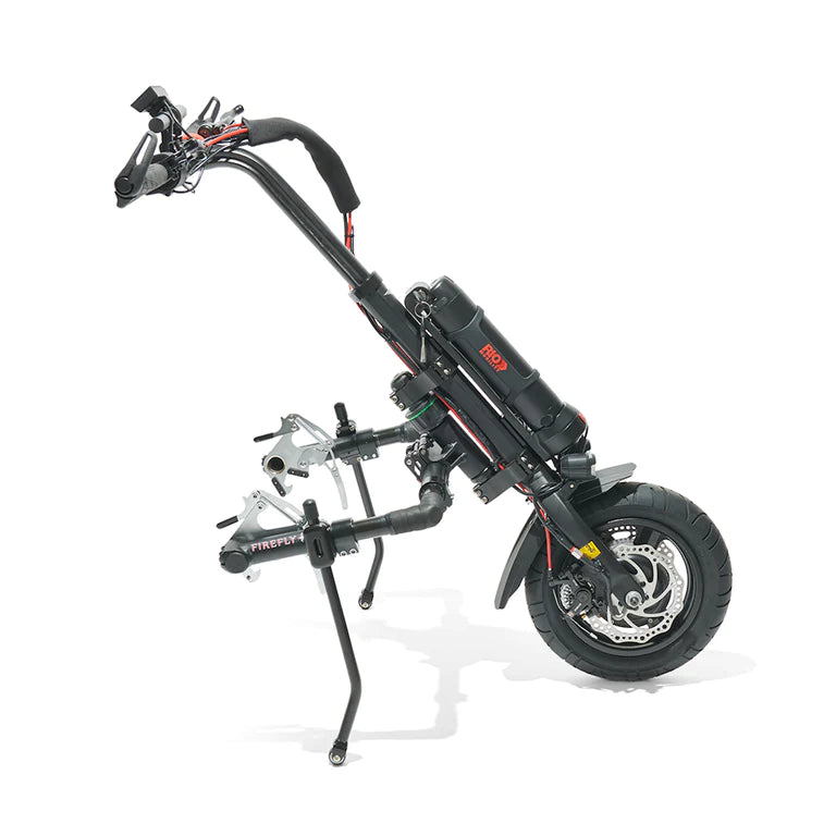 Black Electric Scooter Attachment