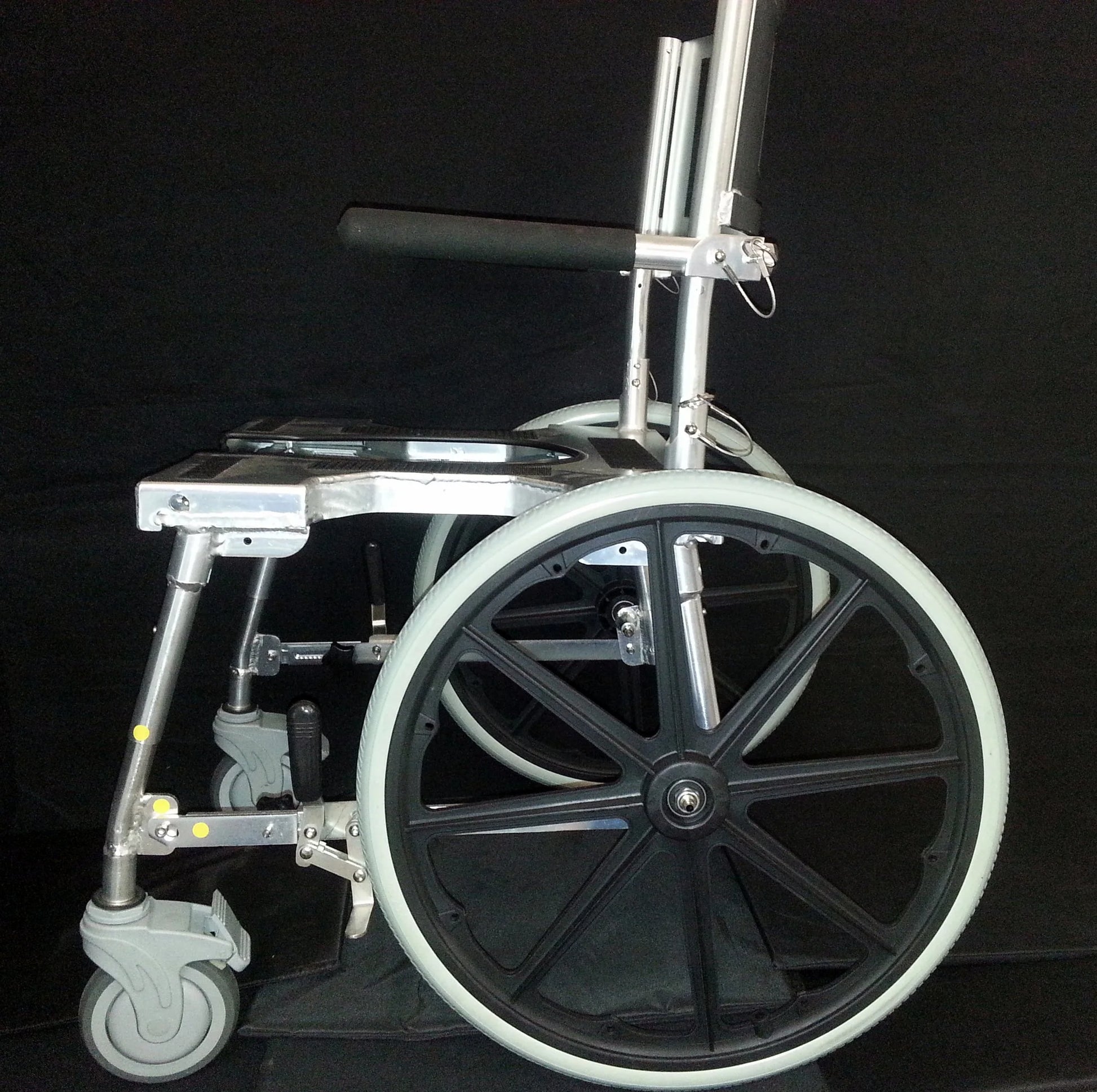 GO-ANYWHERE COMMODE 'N SHOWER CHAIR - SELF-PROPEL (SP)