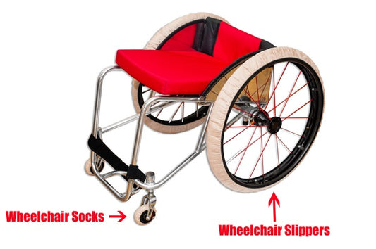 Wheelchair Tire Cover Slippers
