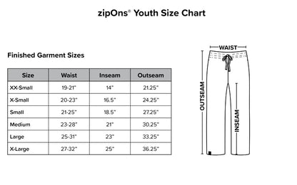 ZipOns Youth Adaptive Pants