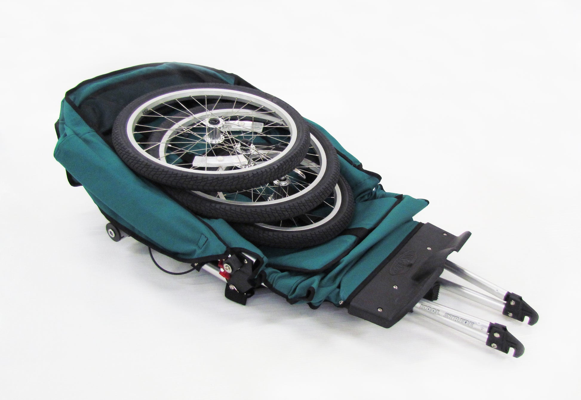 Special Use Jogger folded up with the wheels off