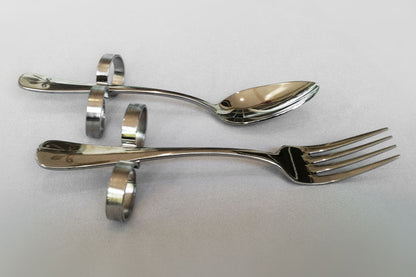 Adaptive Silverware Set, fork, spoon